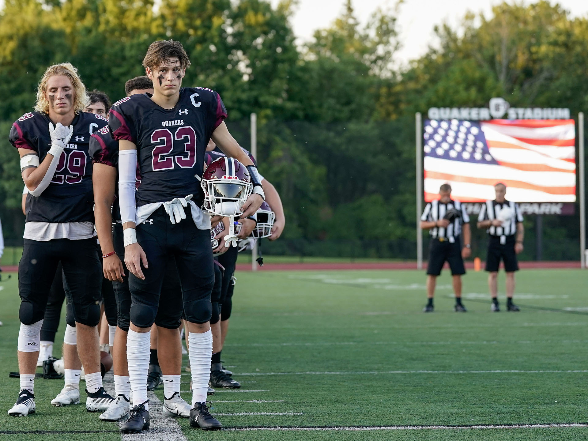 Standing for the National Anthem Standing for the National Anthem