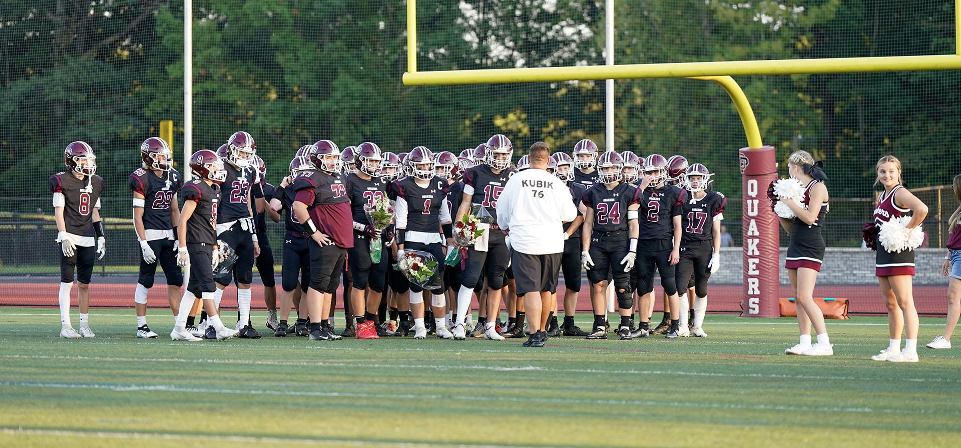 Coach Pregame talk to the team Coach Pregame talk to the team