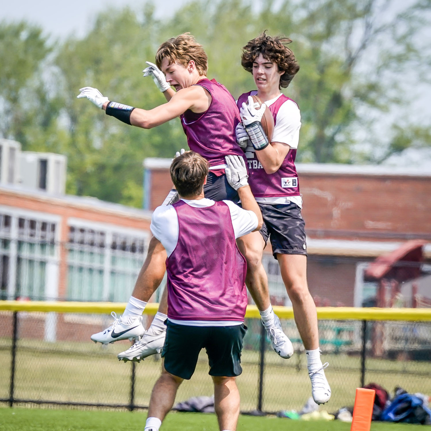 Celebrating a Touchdown!