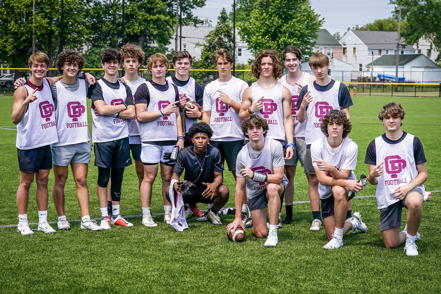Orchard Park Quakers Football Players