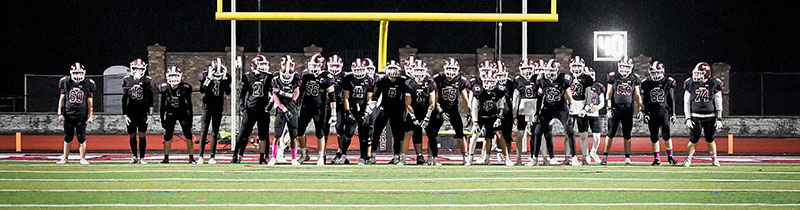 Orchard Park about to run onto the field Orchard Park about to run onto the field