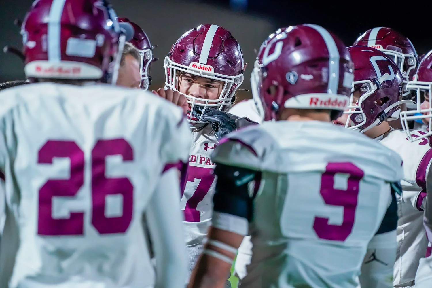 Focused on coach Focused on coach