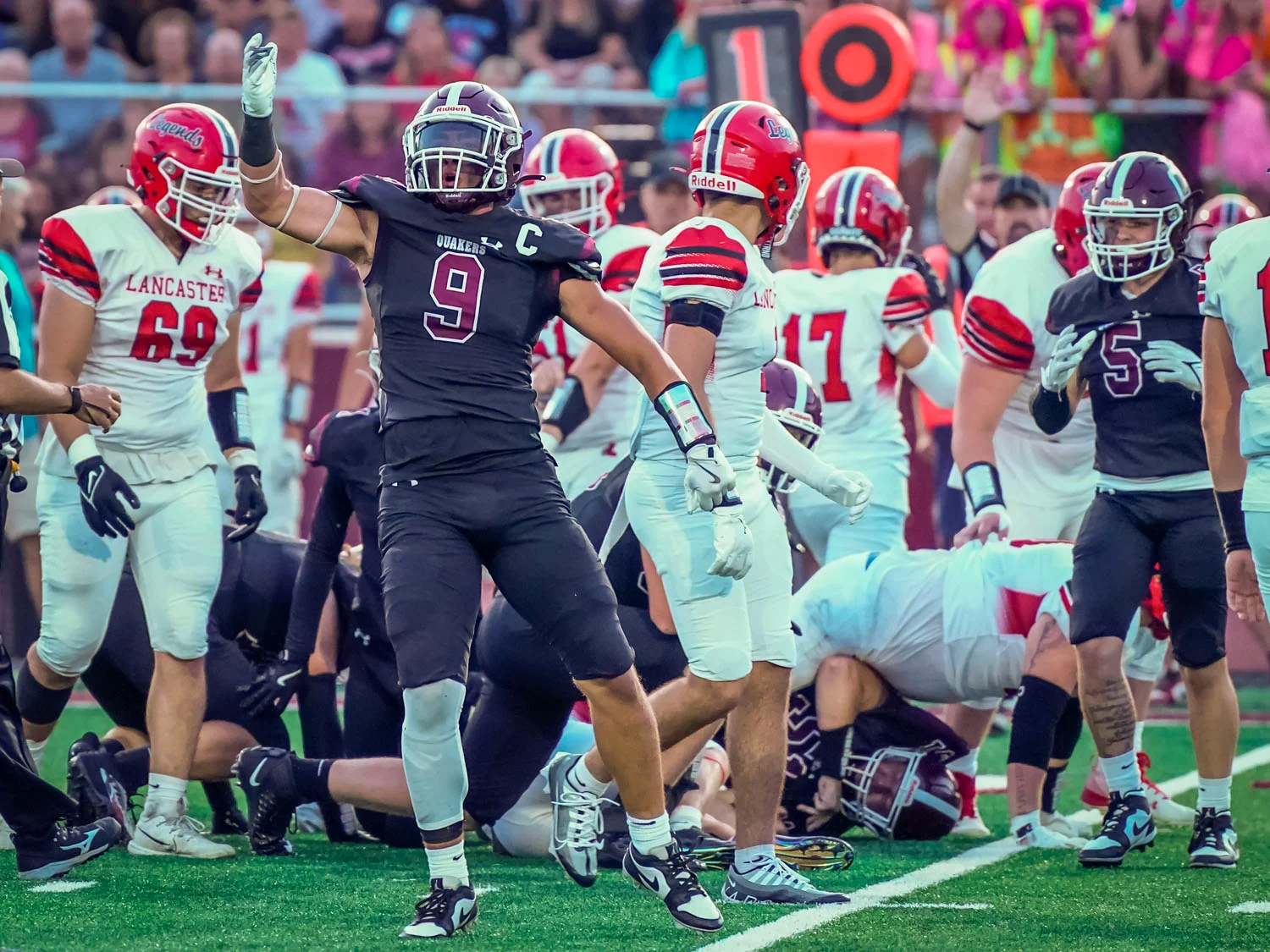 Defense fired up!
