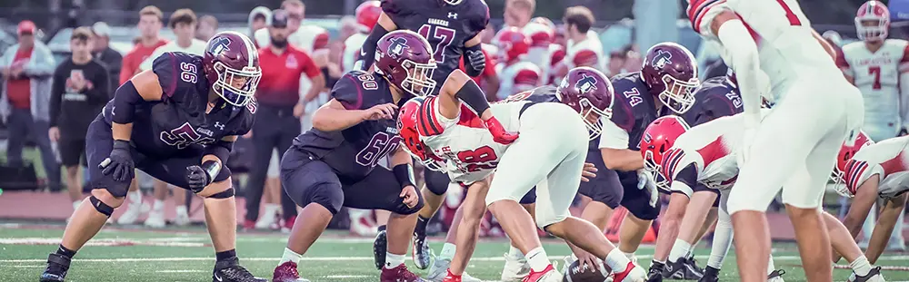 Offensive Line set and ready Offensive Line set and ready