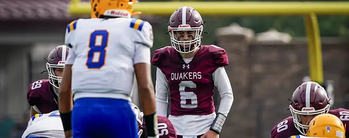 QB waiting for the snap QB waiting for the snap