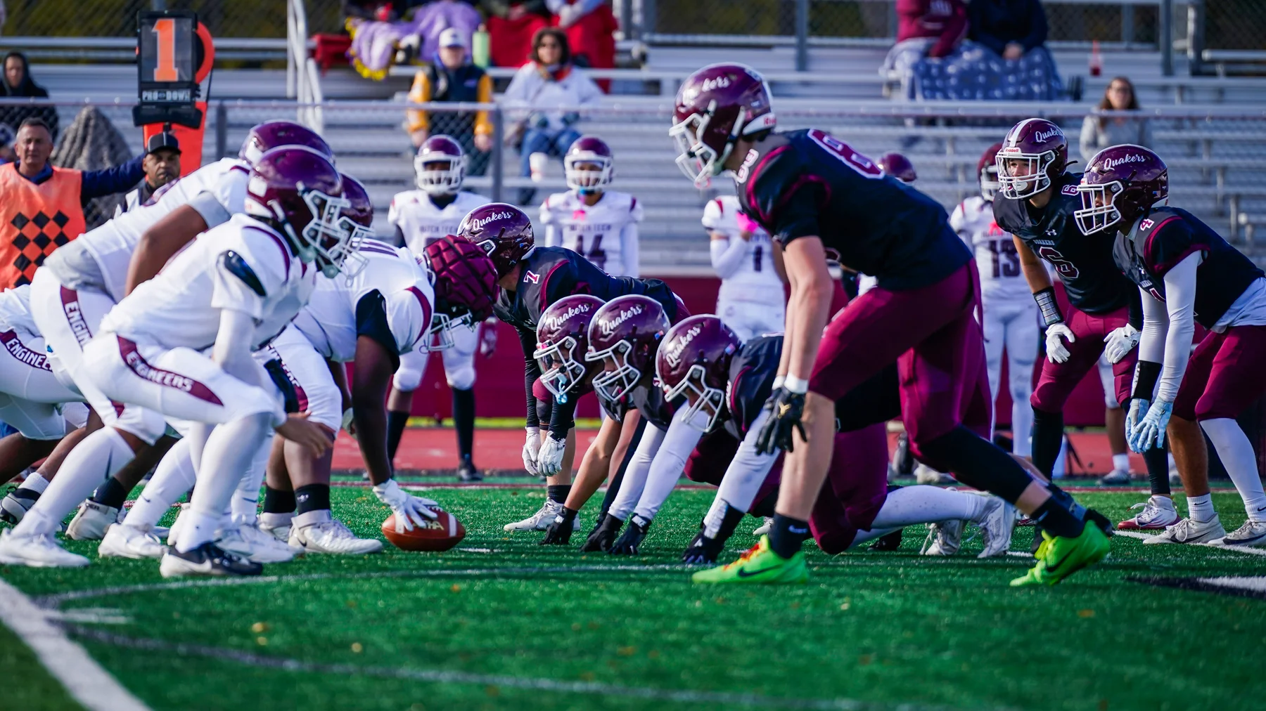 DLine ready for the play