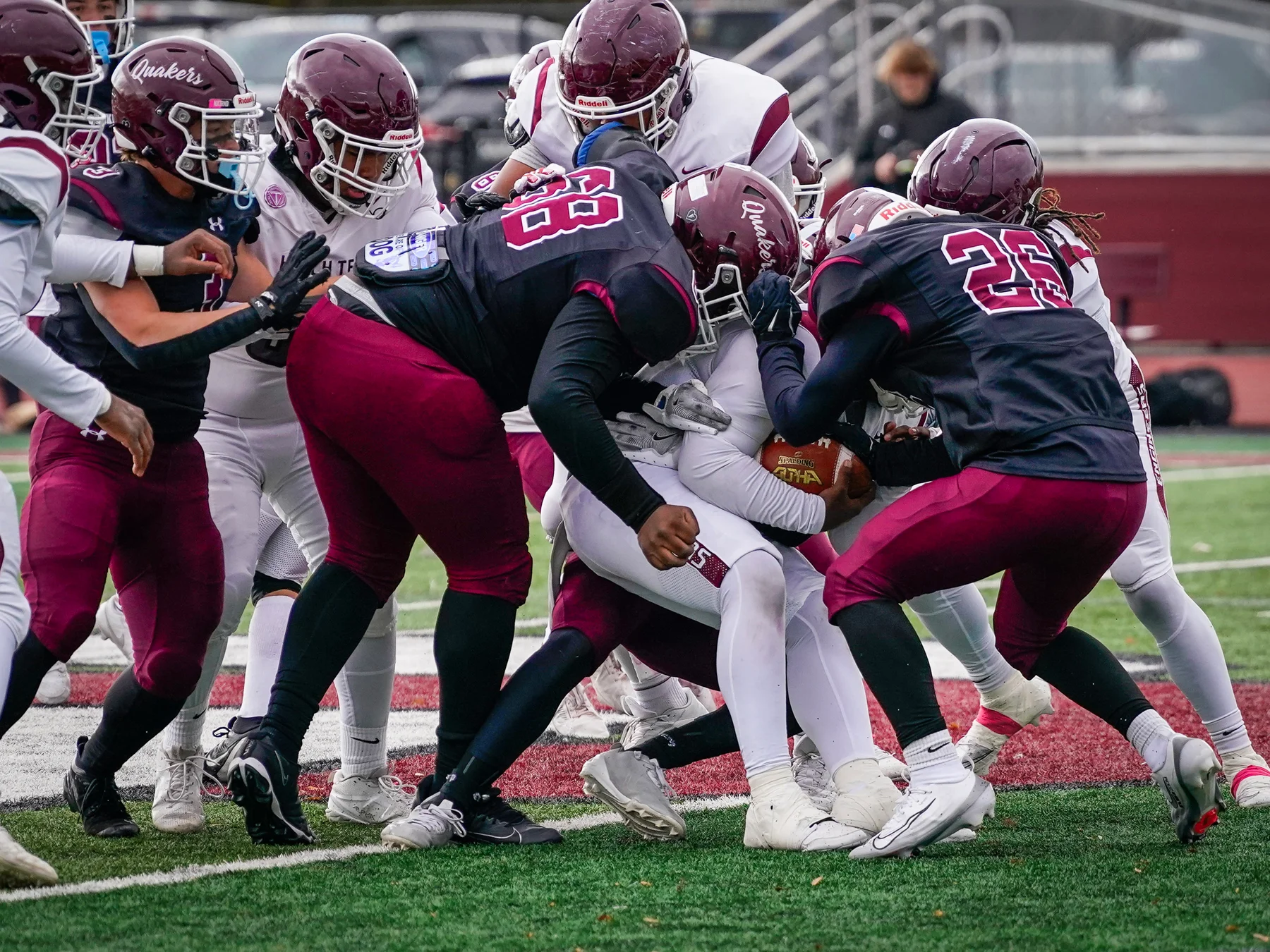 OP defense with the gang tackle