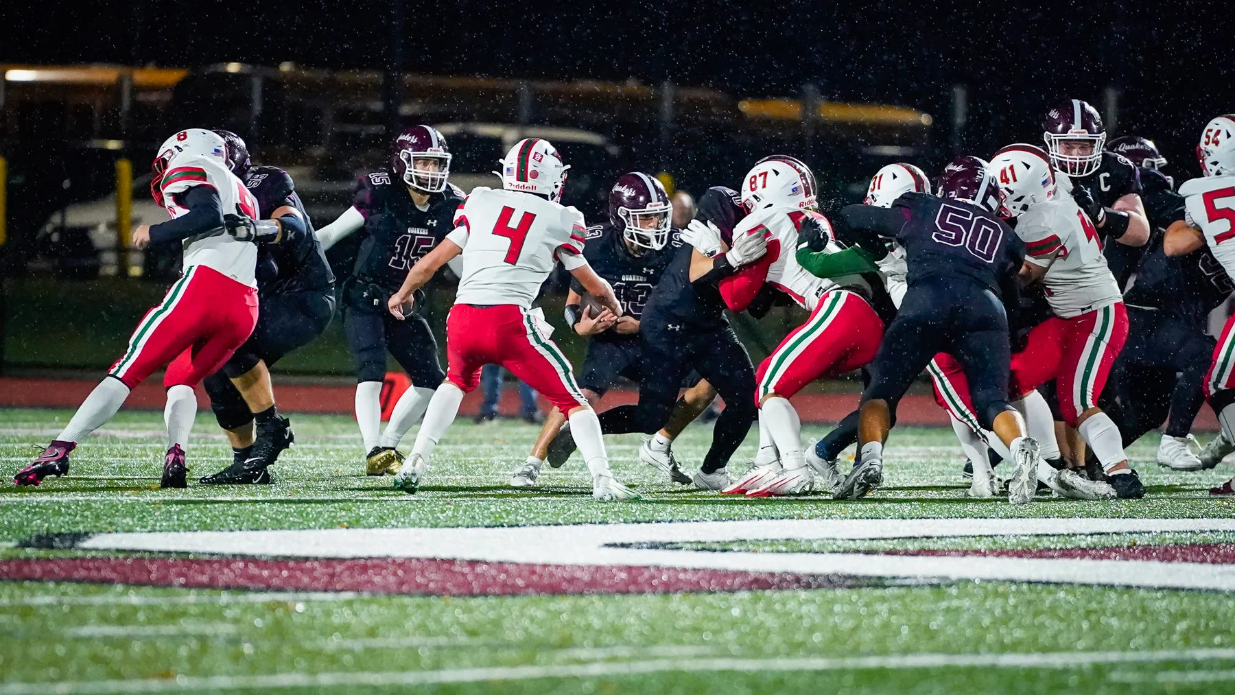 RB looking for space to run