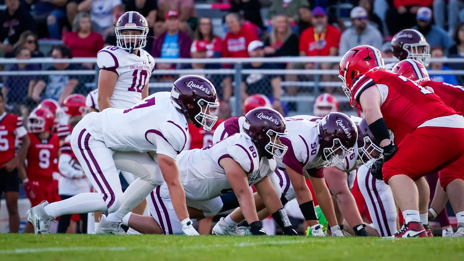 OP Dline set for the play