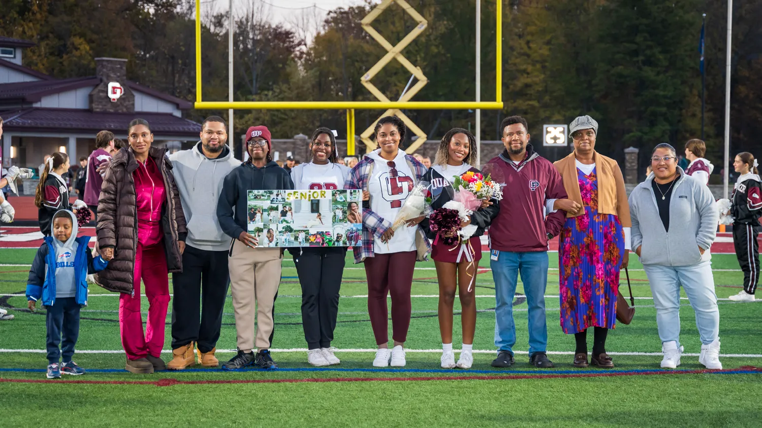 Cheerleader and Family